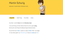 Desktop Screenshot of martinschurig.com